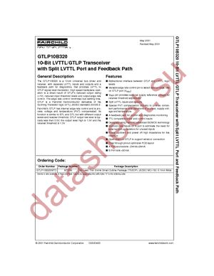 GTLP10B320MTD datasheet  